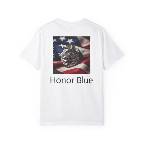 Honor Blue Unisex T-Shirt - Support Law Enforcement & Patriotism - Image 2