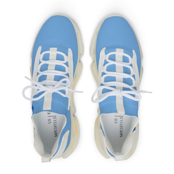 Men's Mesh Sneakers - Honor Blue Athletic Shoes for Style and Comfort - Image 2