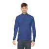 Unisex Quarter-Zip Pullover - Honor Blue Logo Activewear - Image 24