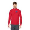 Unisex Quarter-Zip Pullover - Honor Blue Logo Activewear - Image 32