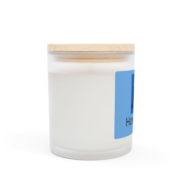 Honor Blue Frosted Glass Candle | 11oz Aromatherapy Candle for Home Decor & Gifting - Image 34