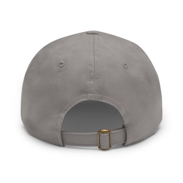 Honor Blue Leather Patch Dad Hat - Stylish Cap for Every Occasion - Image 23