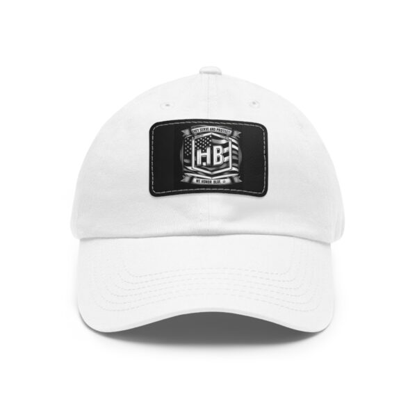 Patriotic Dad Hat with Leather Patch | Casual Style for Outdoor Adventures - Image 13