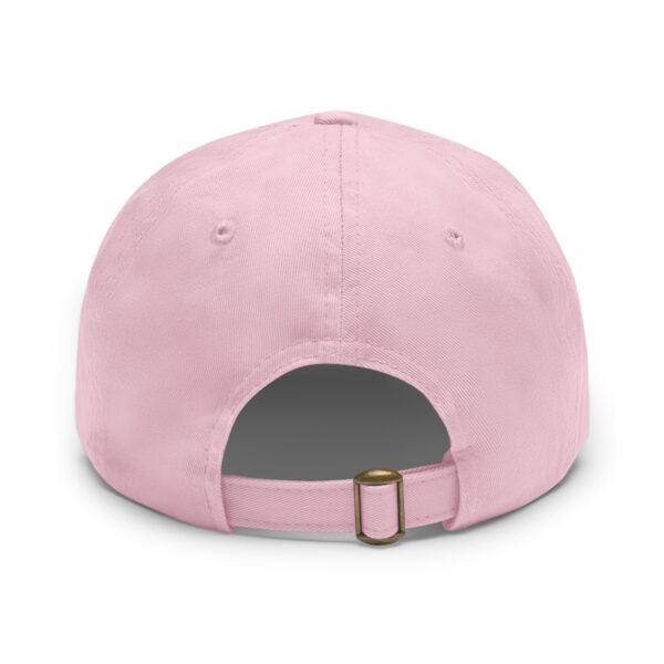 Honor Blue Leather Patch Dad Hat - Stylish Cap for Every Occasion - Image 27