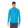 Unisex Quarter-Zip Pullover - Honor Blue Logo Activewear - Image 20