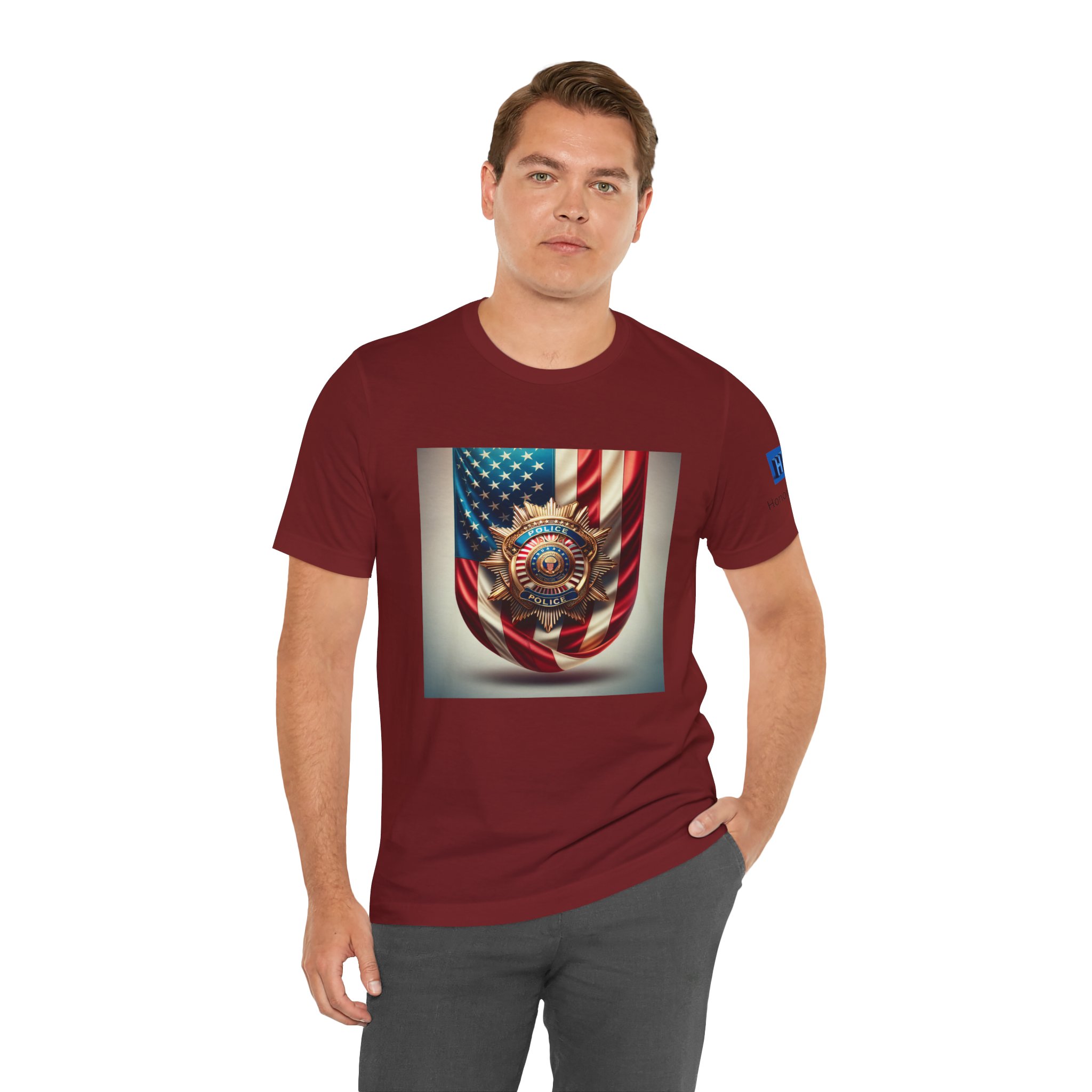 patriotic-police-badge-tee-unisex-jersey-short-sleeve-shirt-for-law-enforcement-support (6)