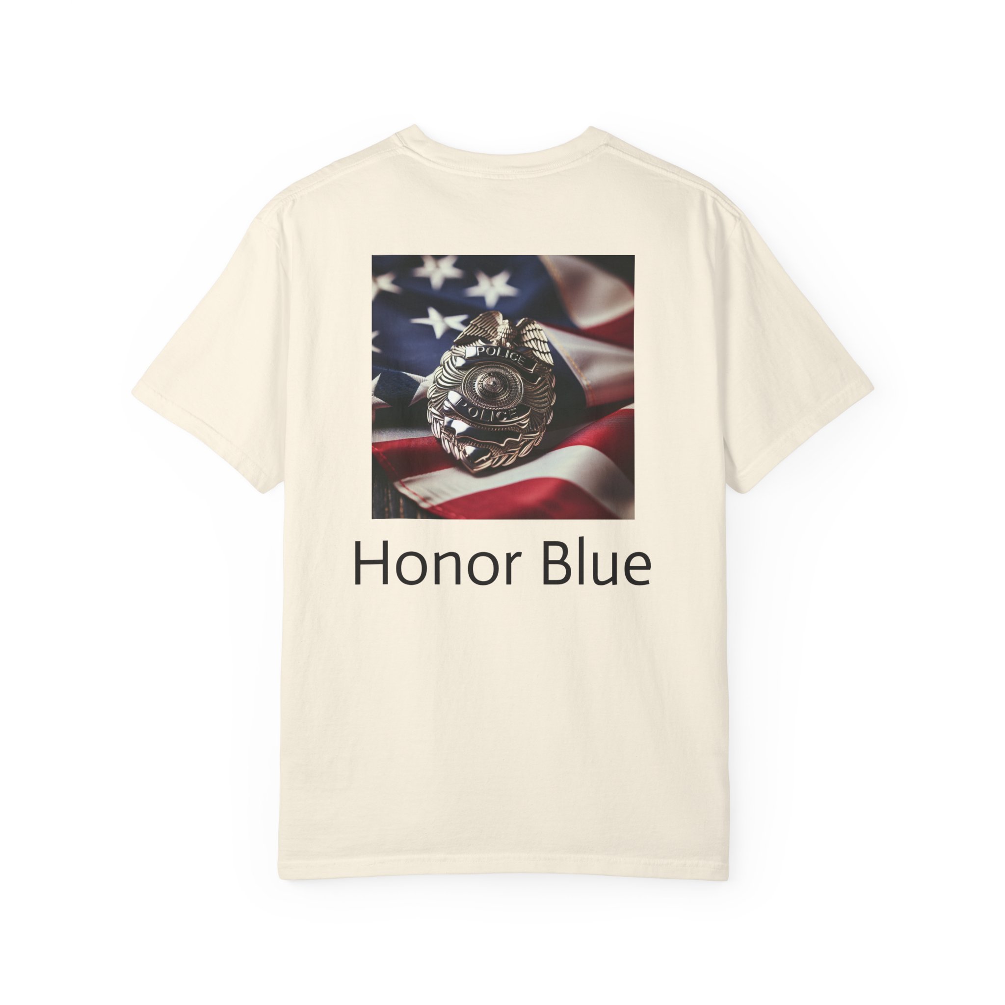 Honor Blue Unisex T-Shirt - Support Law Enforcement & Patriotism - Image 14