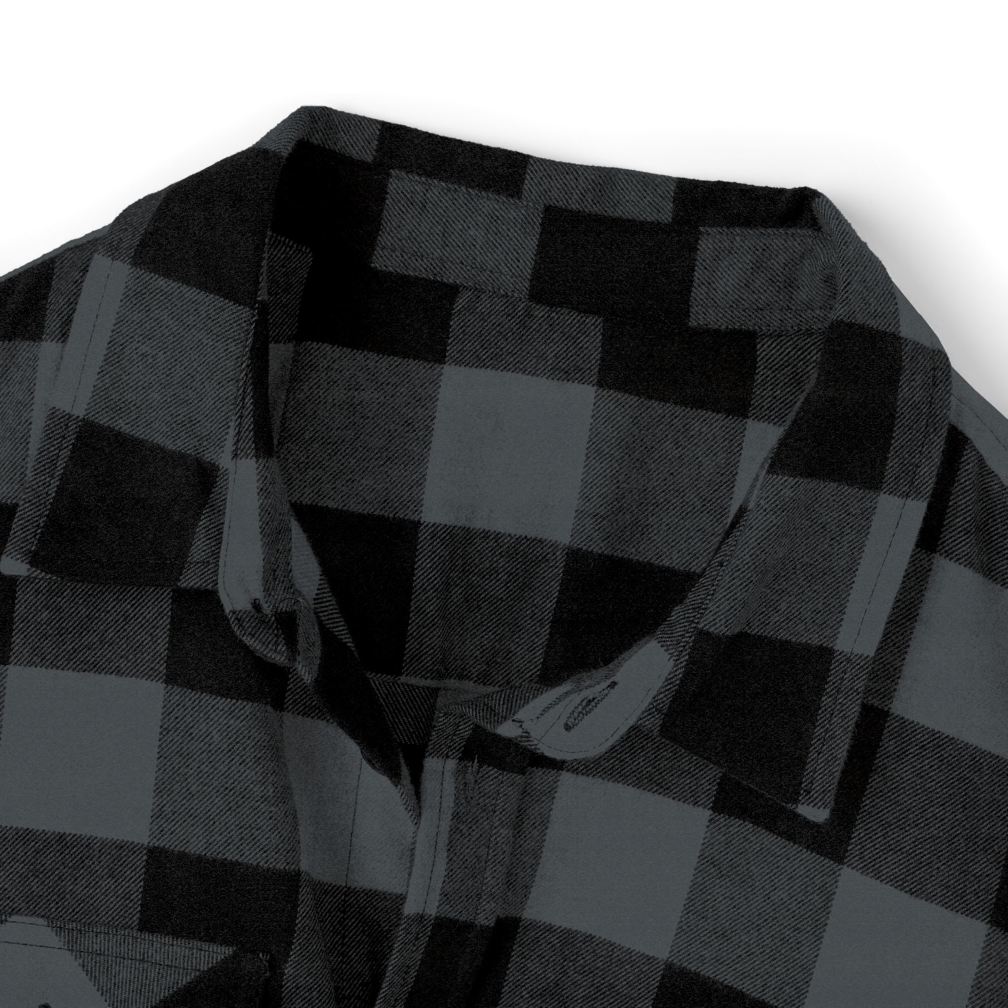 Unisex Flannel Shirt - Cozy Checked Style for Outdoor Adventures - Image 12