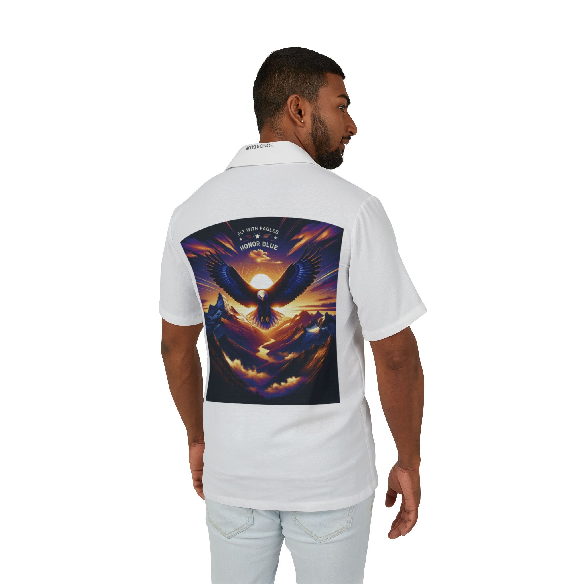 Men's Hawaiian Camp Shirt (AOP) - Image 4