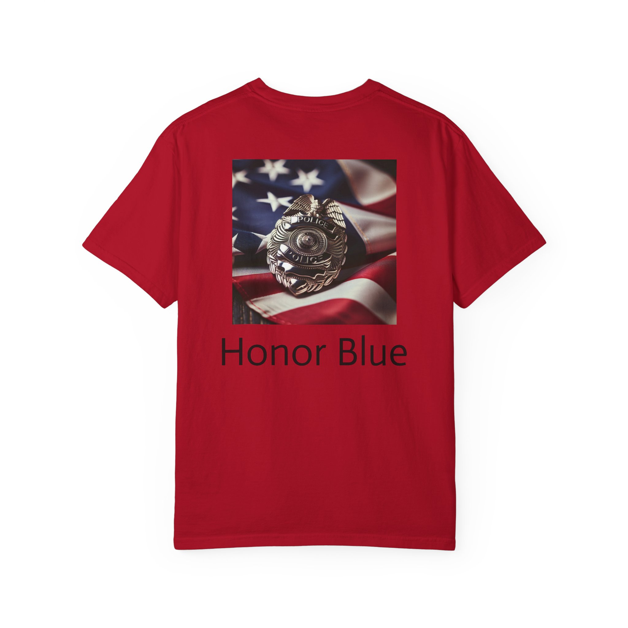 Honor Blue Unisex T-Shirt - Support Law Enforcement & Patriotism - Image 54
