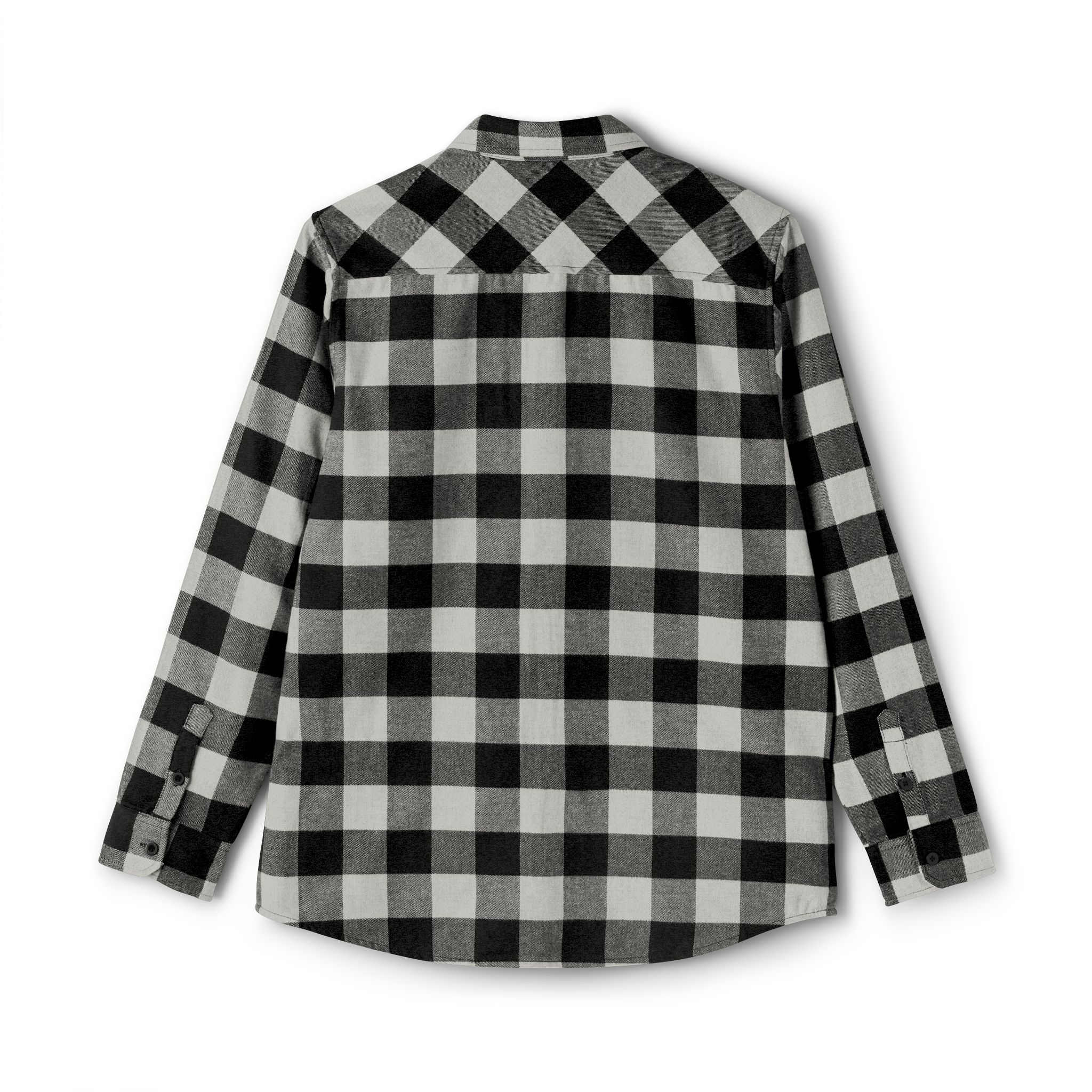 Unisex Flannel Shirt - Cozy Checked Style for Outdoor Adventures - Image 6