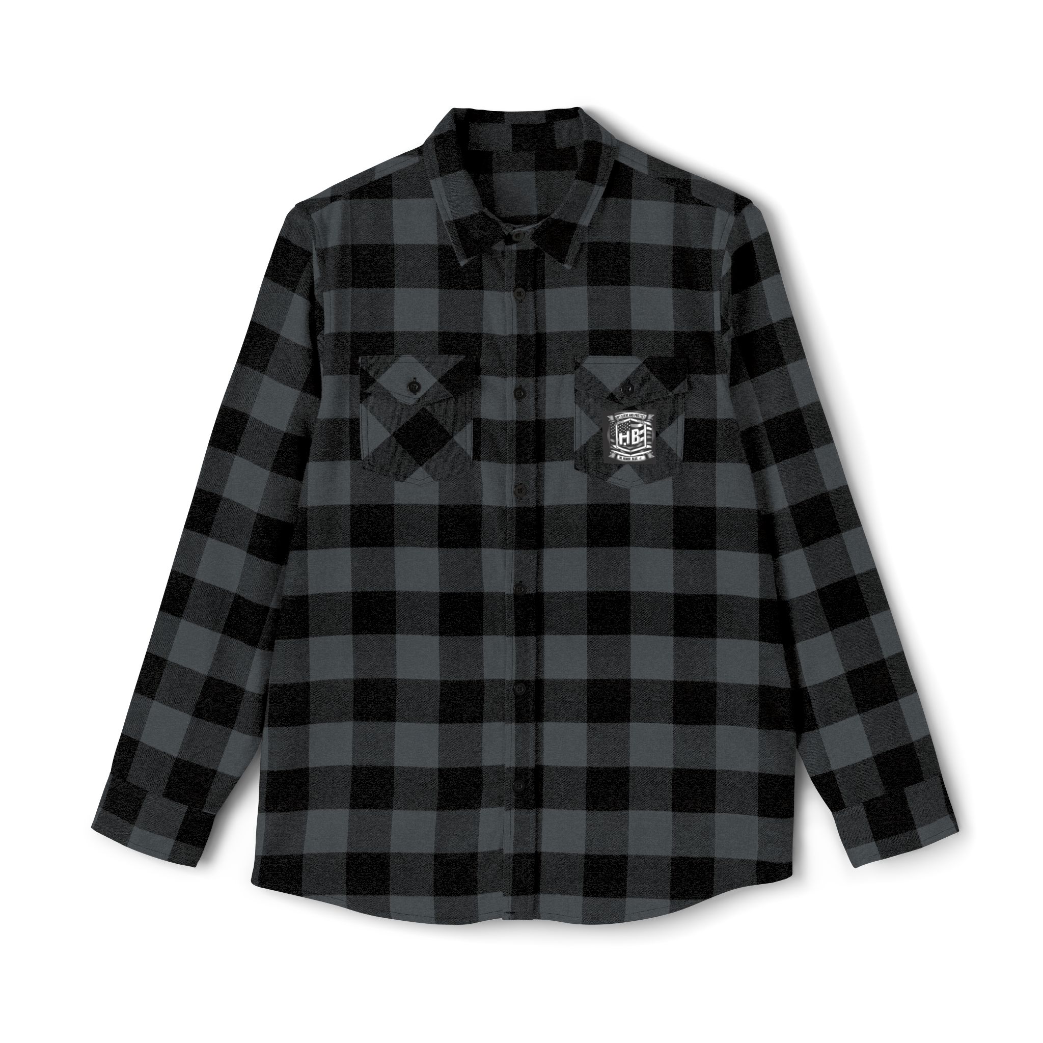 Unisex Flannel Shirt - Cozy Checked Style for Outdoor Adventures - Image 9