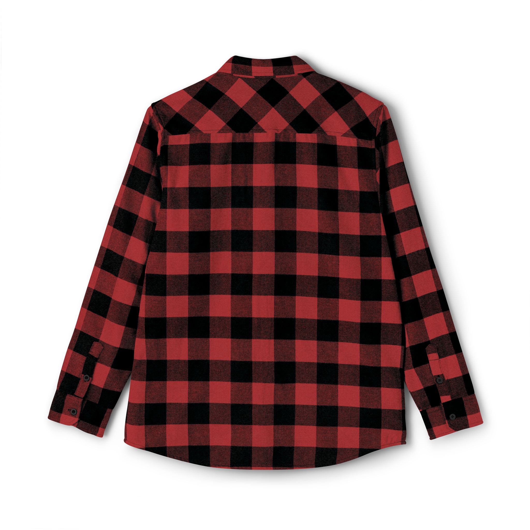 Unisex Flannel Shirt - Cozy Checked Style for Outdoor Adventures - Image 14