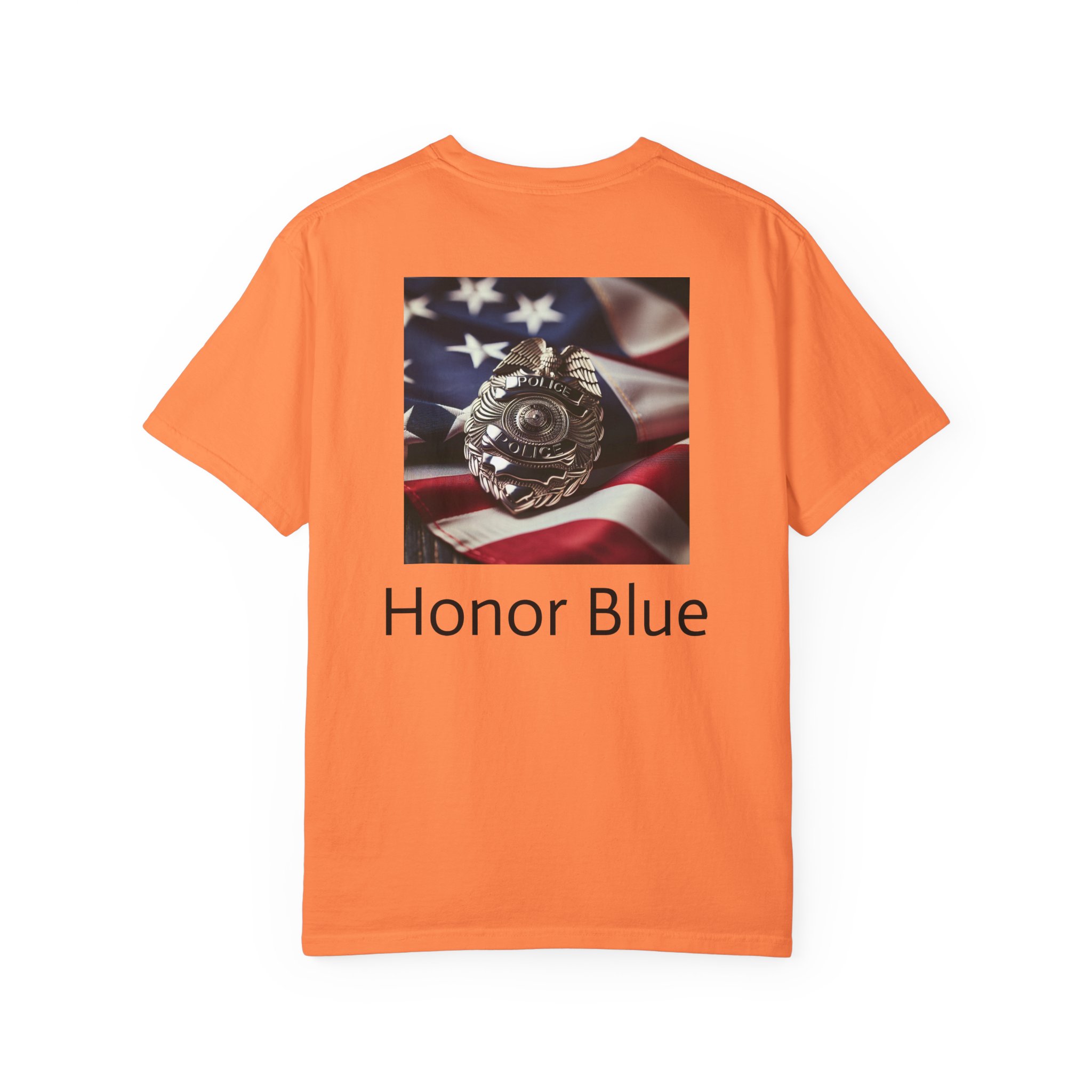 Honor Blue Unisex T-Shirt - Support Law Enforcement & Patriotism - Image 6
