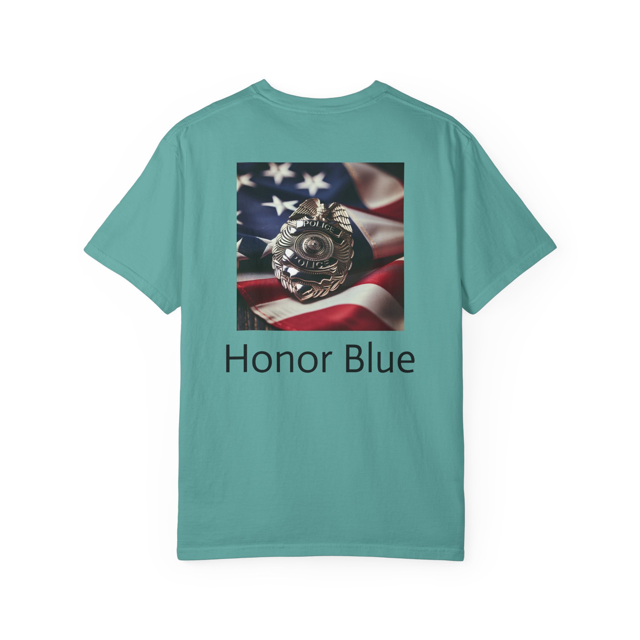 Honor Blue Unisex T-Shirt - Support Law Enforcement & Patriotism - Image 42