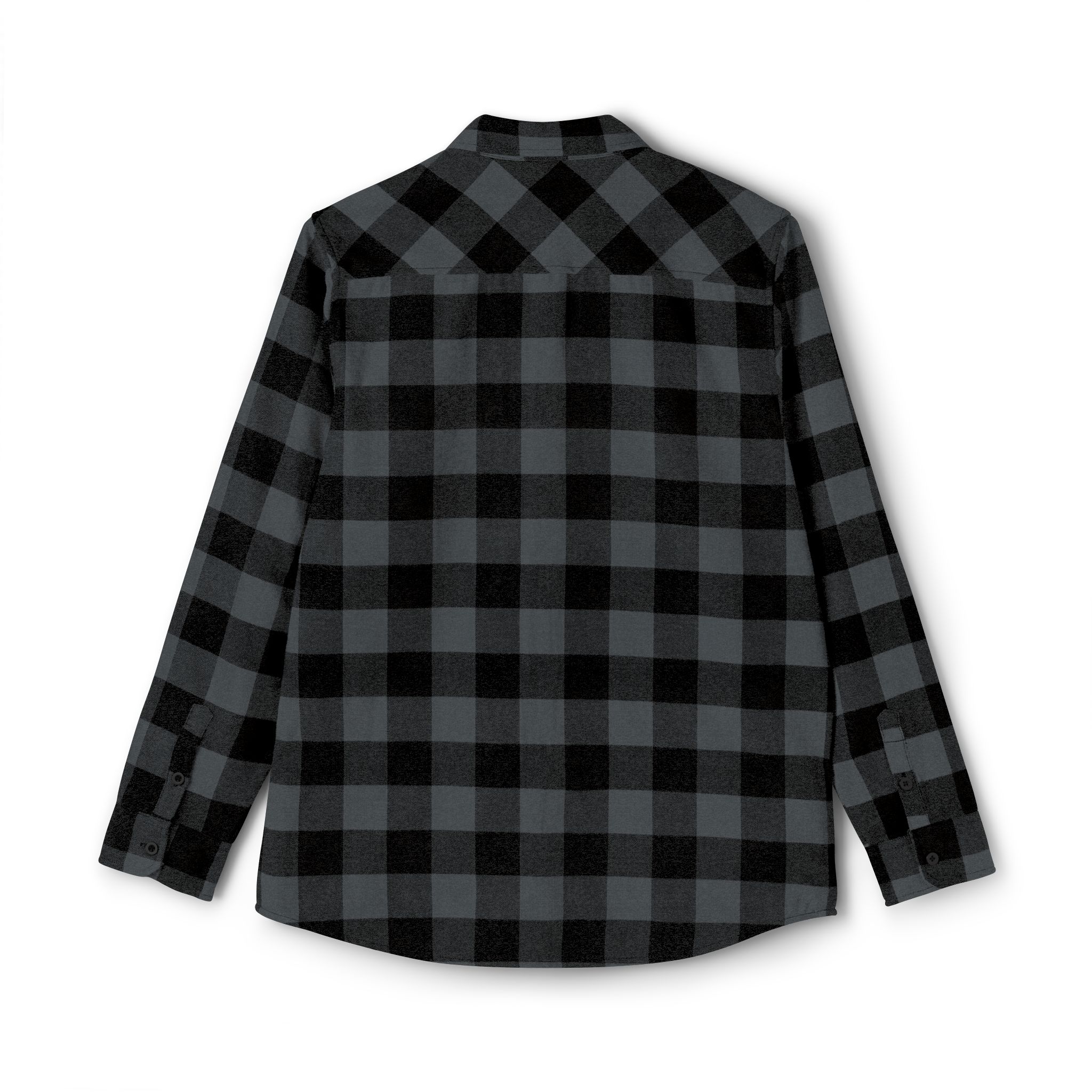 Unisex Flannel Shirt - Cozy Checked Style for Outdoor Adventures - Image 10