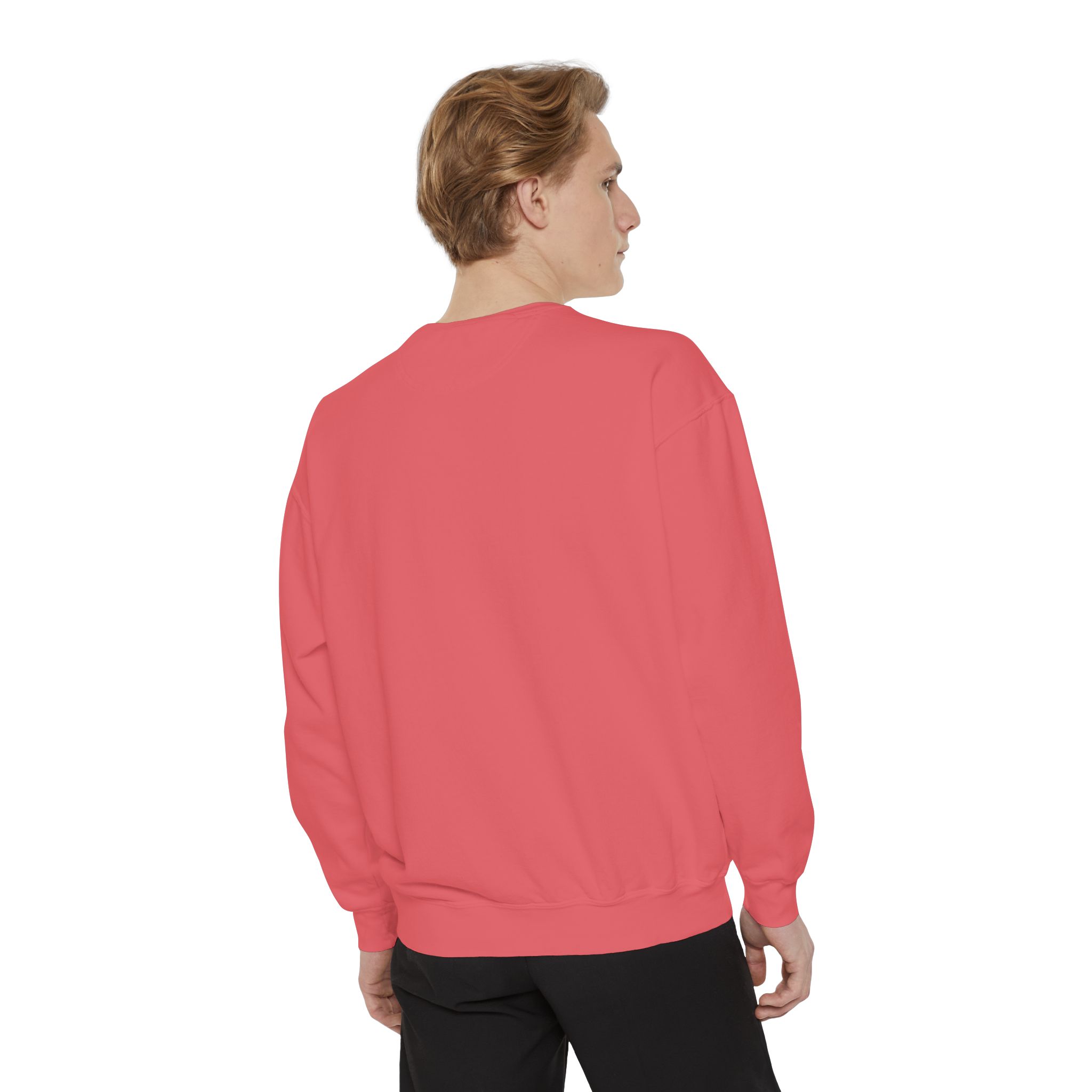Honor Blue Unisex Garment-Dyed Sweatshirt - Patriotic American Flag Design - Image 36