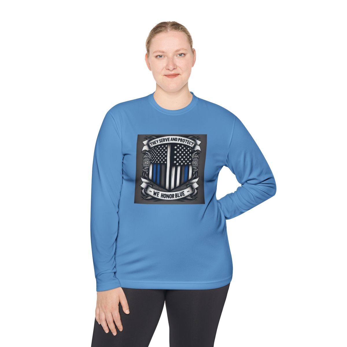 Unisex Lightweight Long Sleeve Tee - Image 12