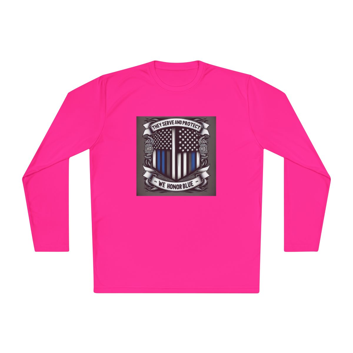 Unisex Lightweight Long Sleeve Tee - Image 13