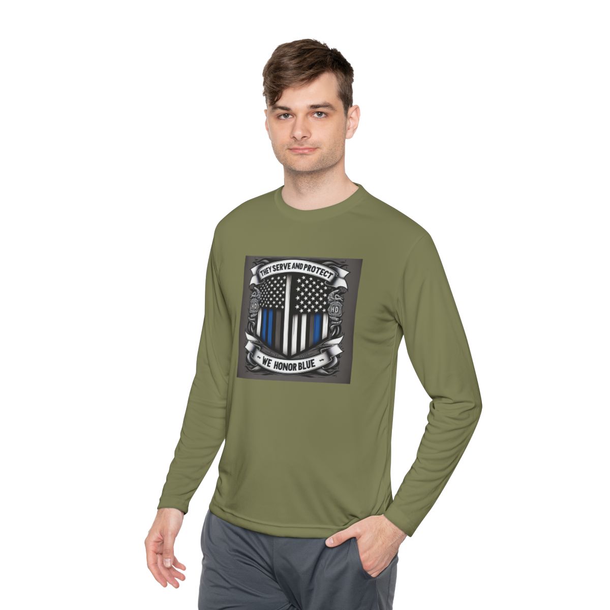 Unisex Lightweight Long Sleeve Tee - Image 31