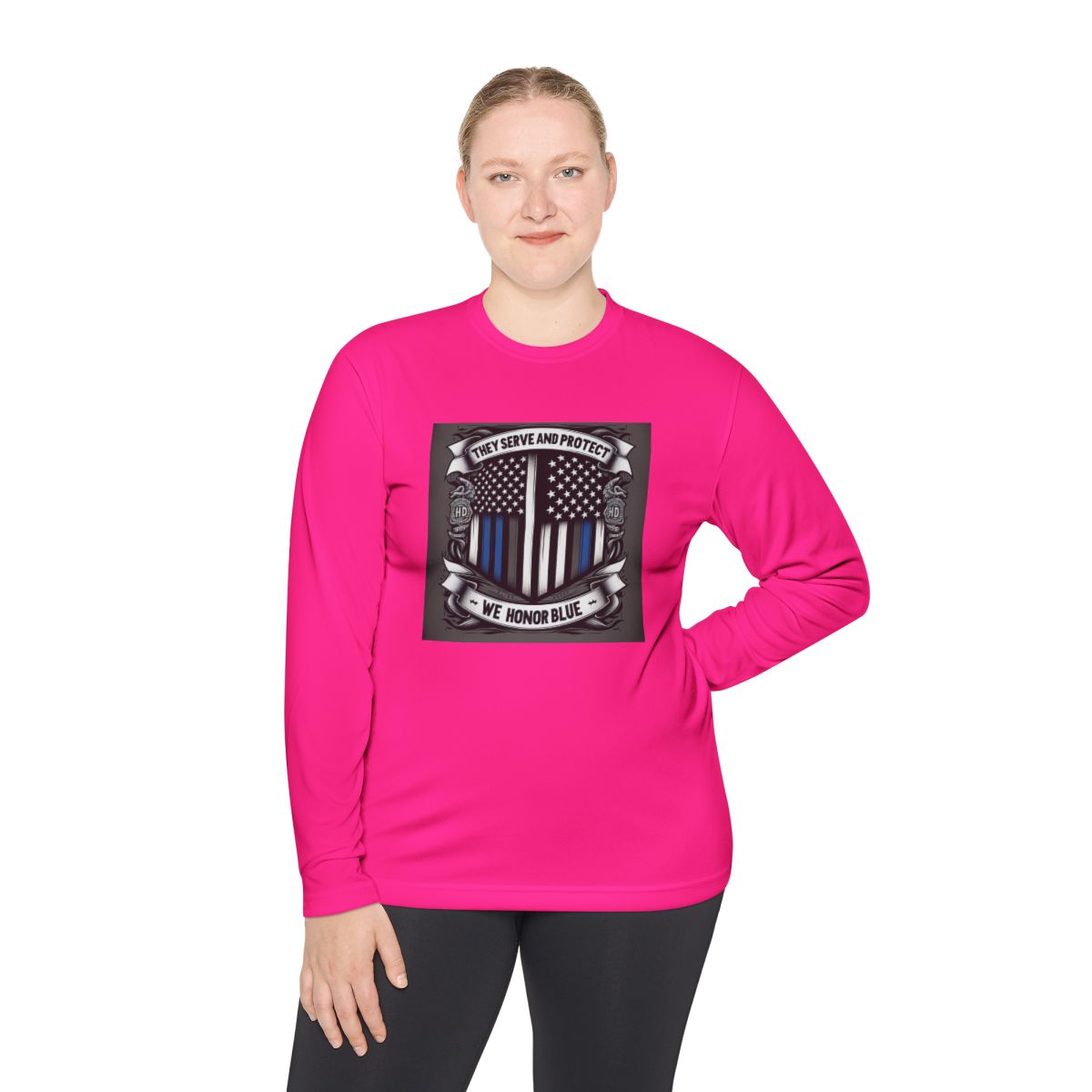 Unisex Lightweight Long Sleeve Tee - Image 16