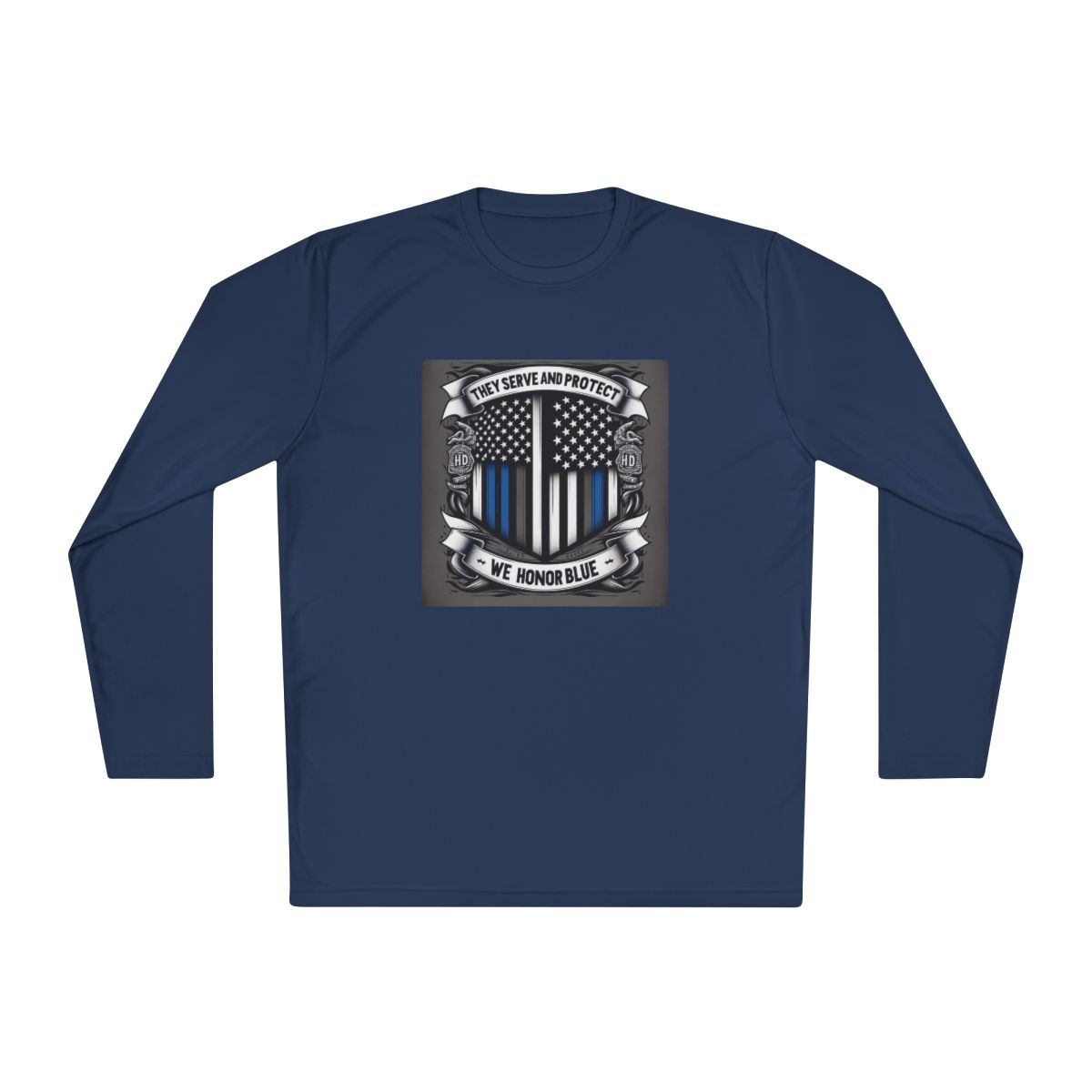 Unisex Lightweight Long Sleeve Tee - Image 17