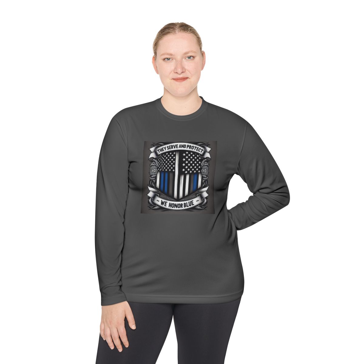 Unisex Lightweight Long Sleeve Tee - Image 36