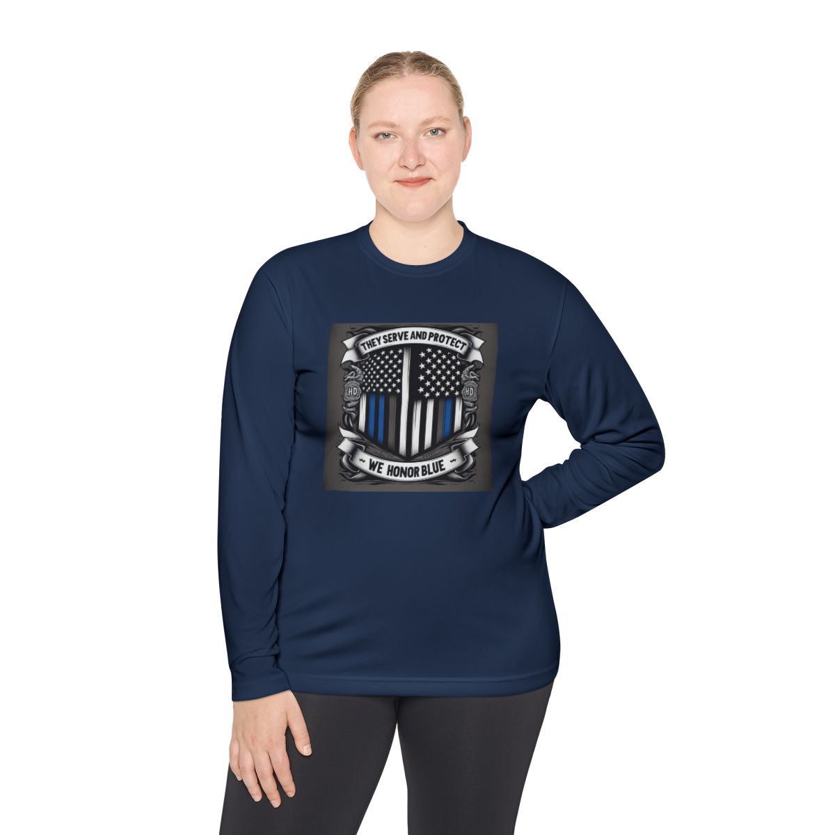 Unisex Lightweight Long Sleeve Tee - Image 20