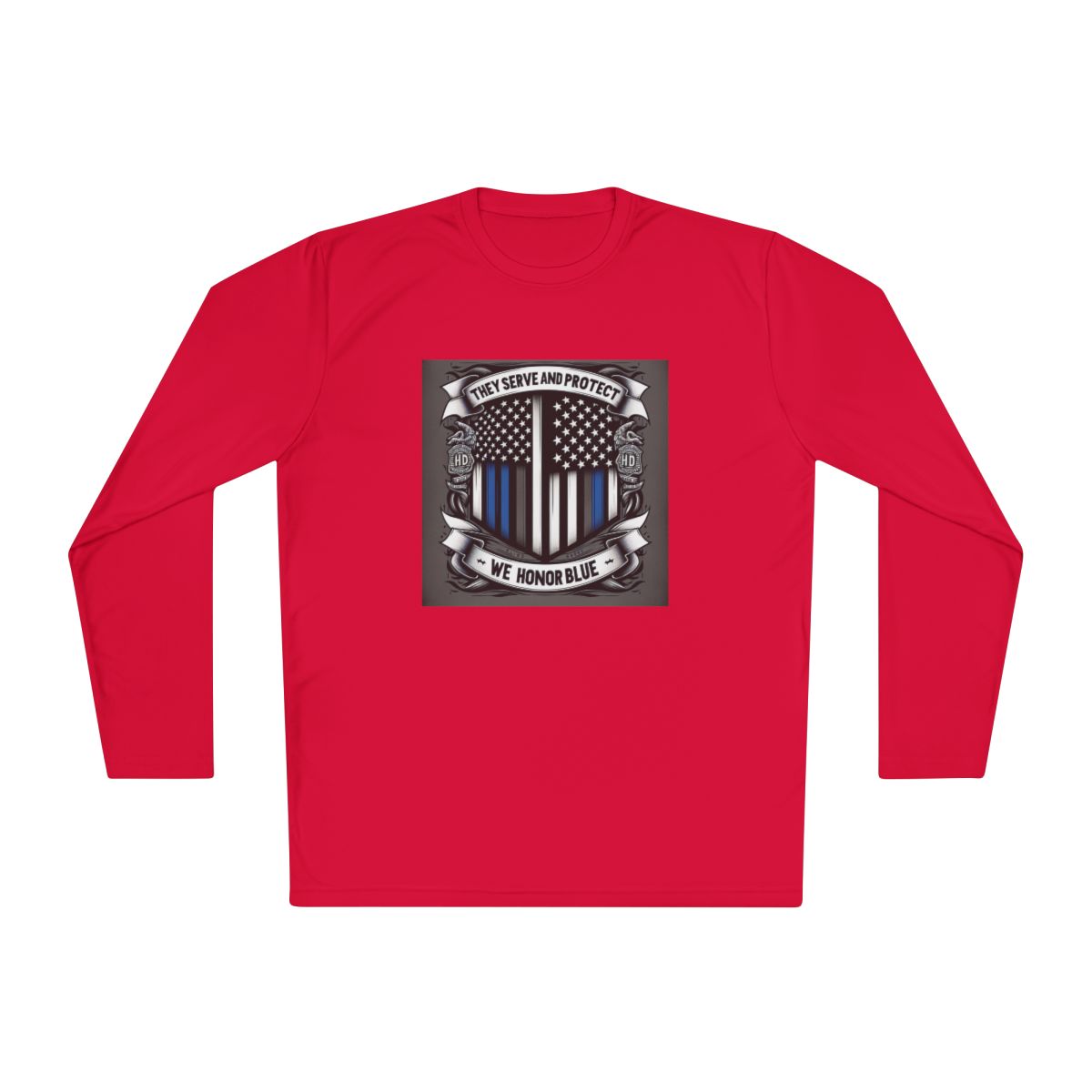 Unisex Lightweight Long Sleeve Tee - Image 5