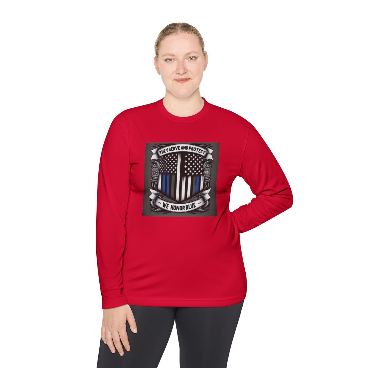 Unisex Lightweight Long Sleeve Tee - Image 8