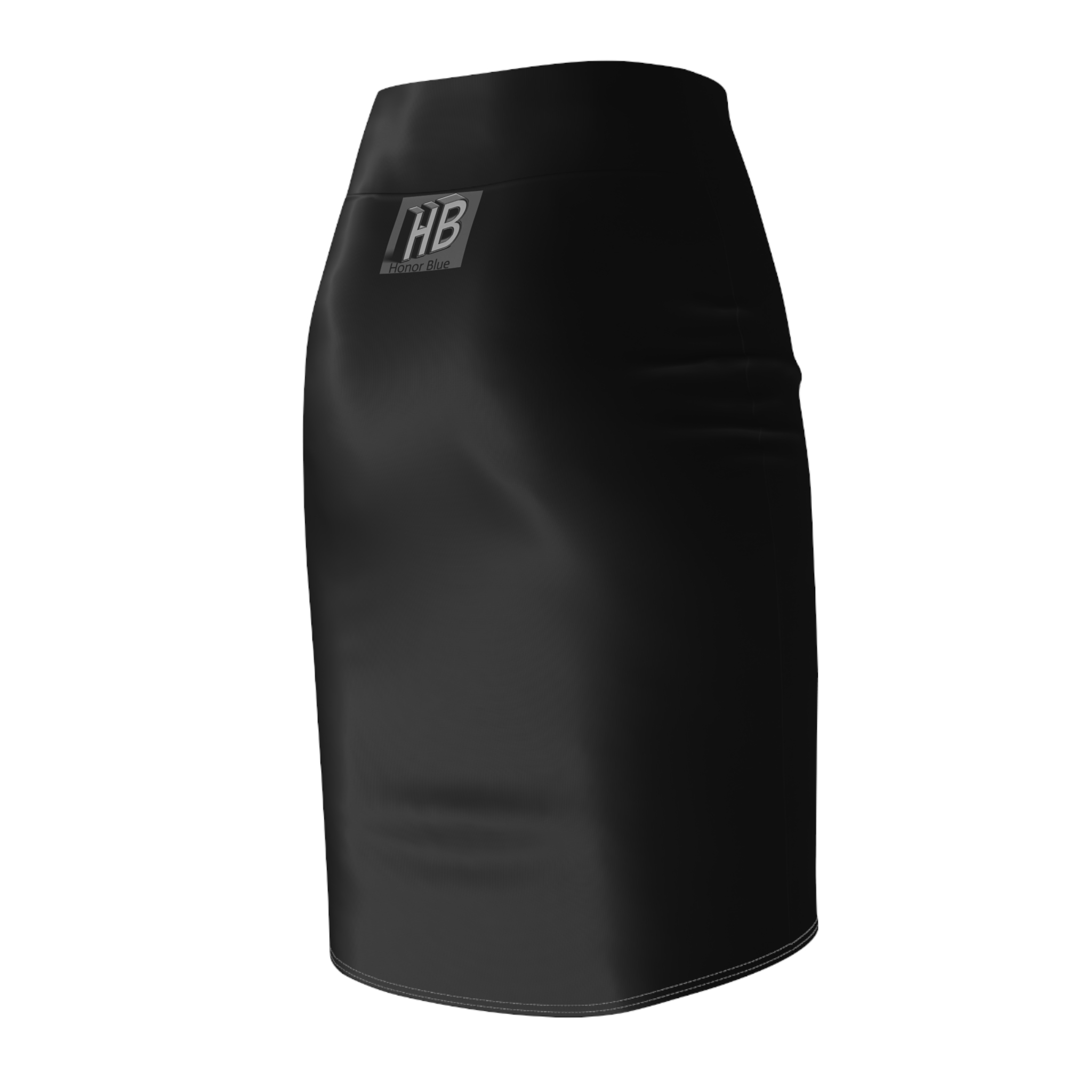 Support Our Officers' Families Black Pencil Skirt — Women's Sleek Office & Evening Wear - Image 6