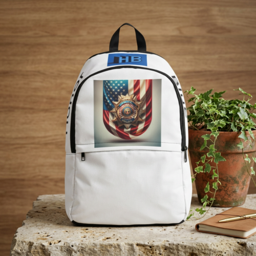Law Enforcement Pride Backpack — Support Mom or Dad Travel & School Bag